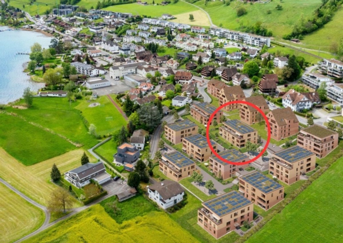 Grosszügige 3.5-Zimmer-Gartenwohnung im Erstbezug mit Sitzplatz und idyllischer Grünfläche - 5