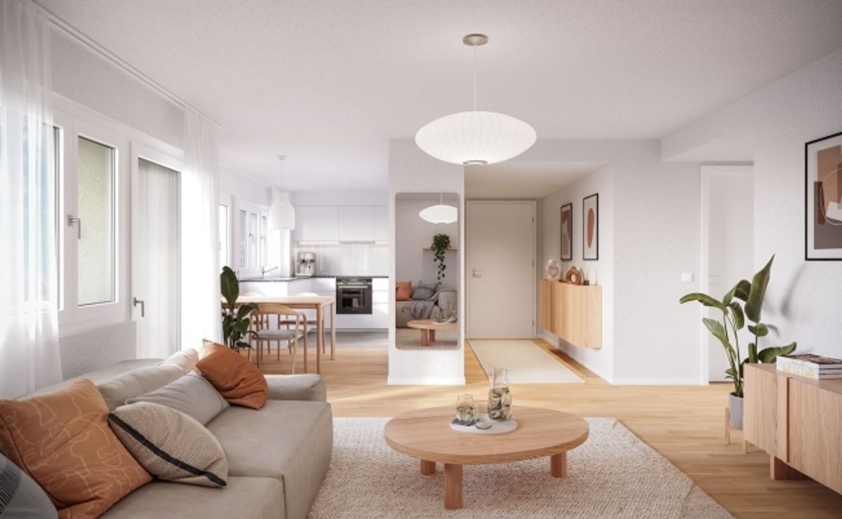 Erstvermietung nach Sanierung - 1.5 Zimmer Wohnung im Oliva92, Wettingen - 1