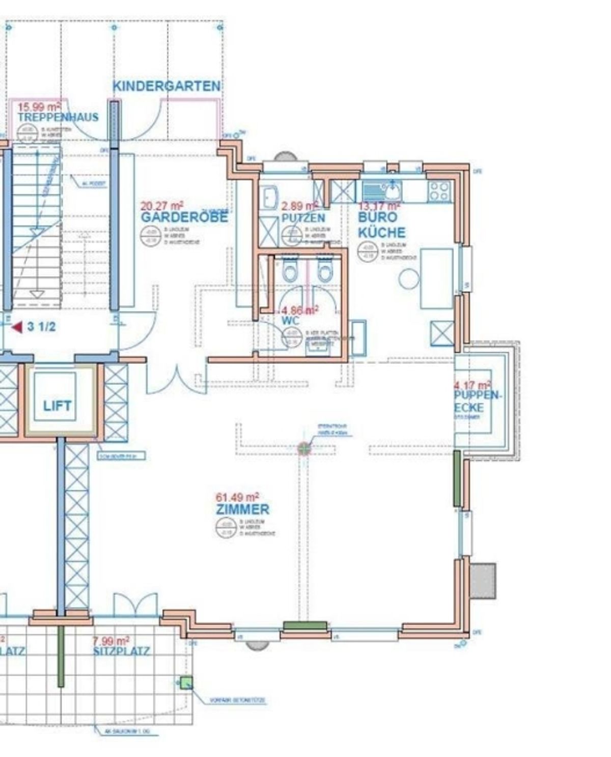 Grosszügige Gewerbefläche mit 61 m2 Hauptraum - 11