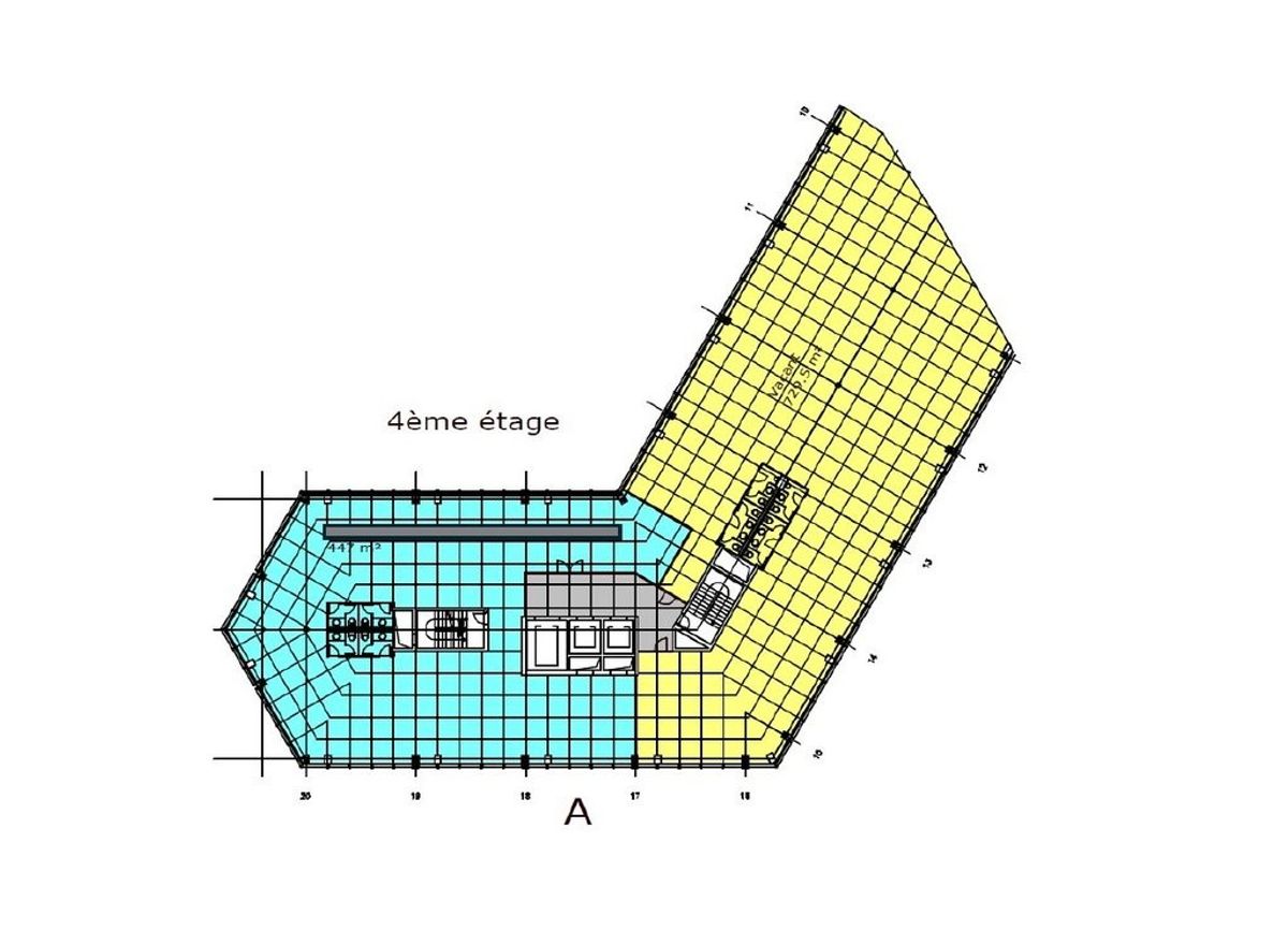 Surface de bureaux de 730 m2 rénovée au 4ème étage - 6