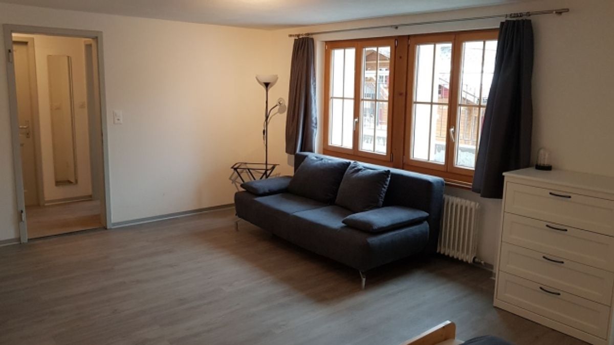 Möblierte 1-Zimmer-Wohnung im Zentrum von Adelboden - 0