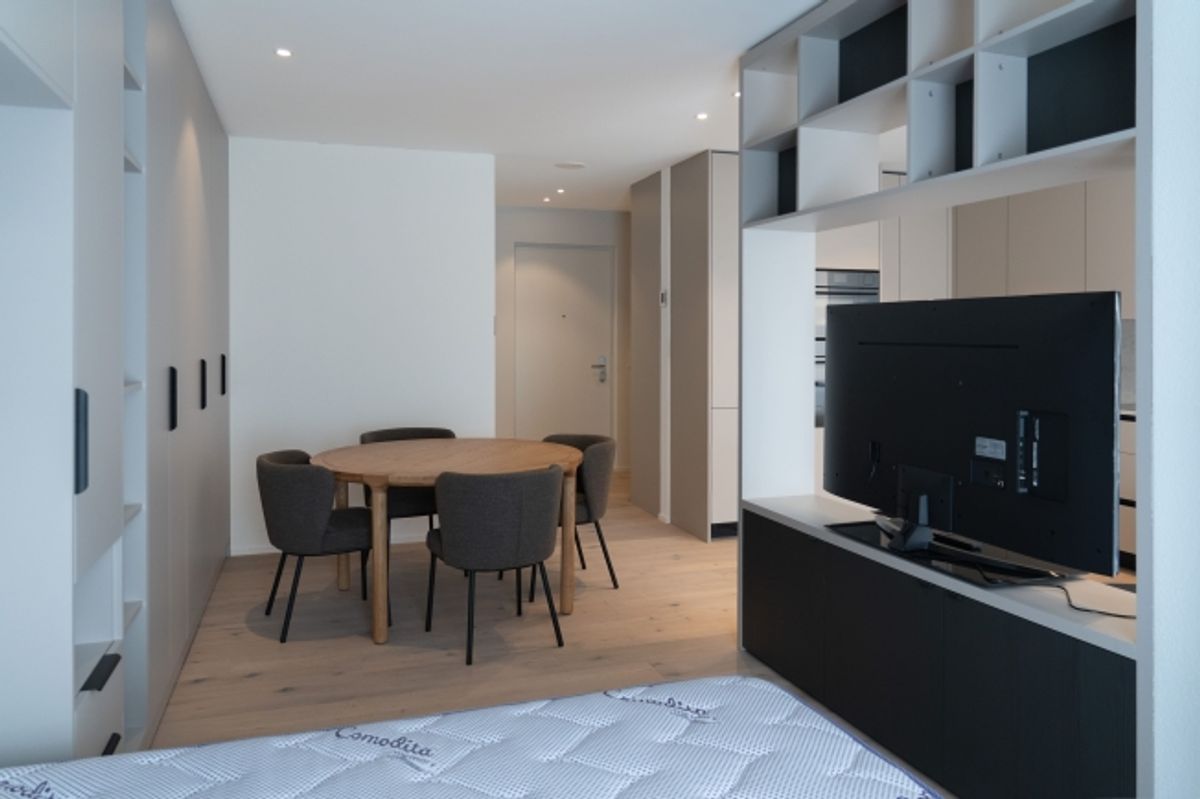 1.5-Zimmer, möbliert, Balkon - direkt am Bahnhof Killwangen - 12