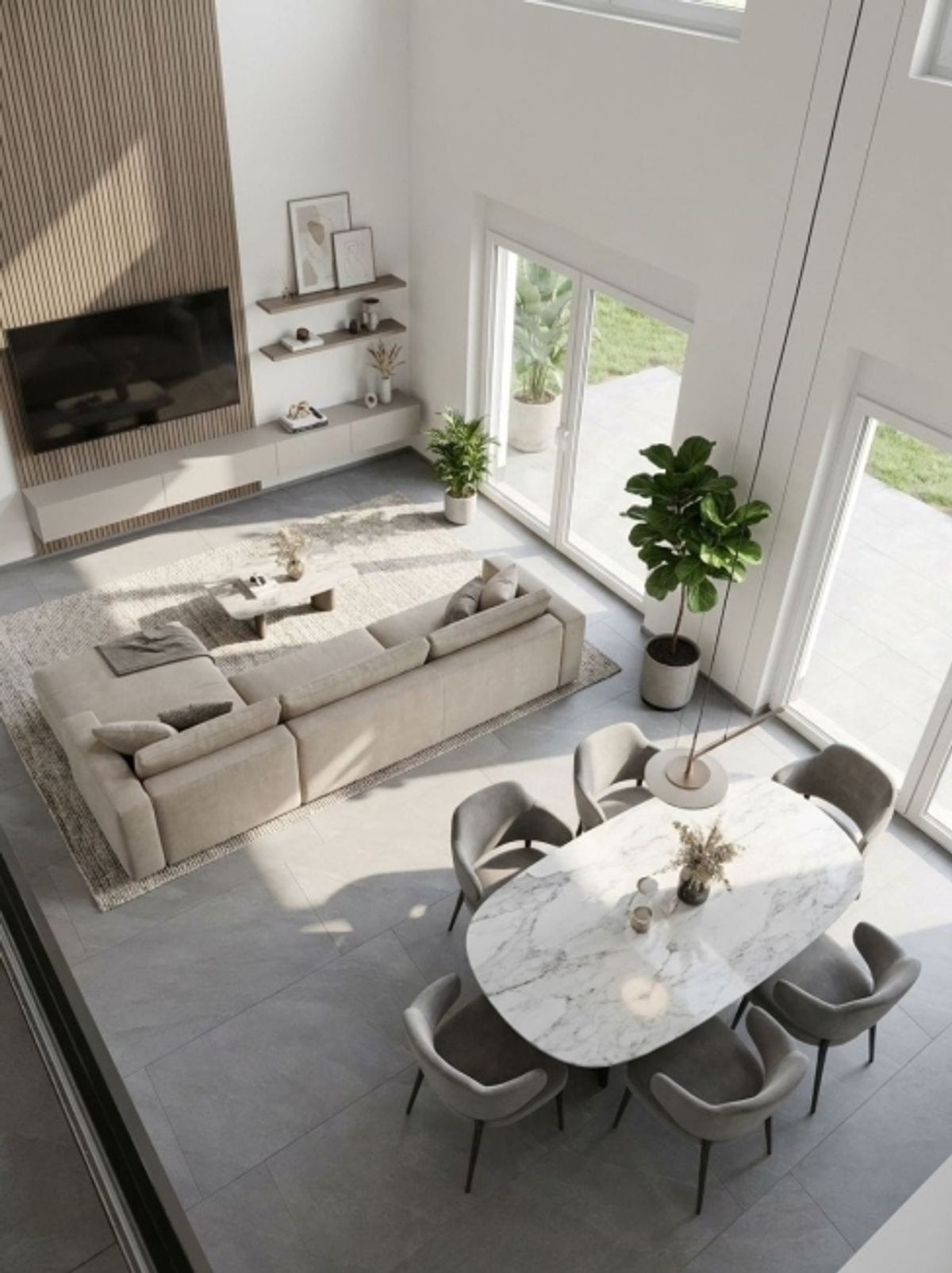 4.5-Zimmer-Terrassenhaus mit Galerie in Däniken - Neubau - 0