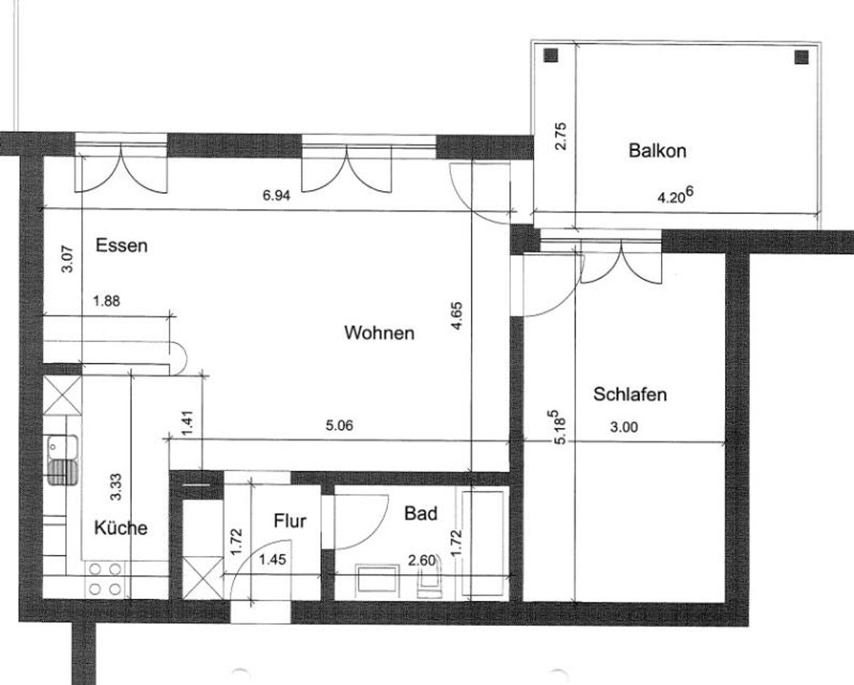 2.5 Zimmer Wohnung - 7