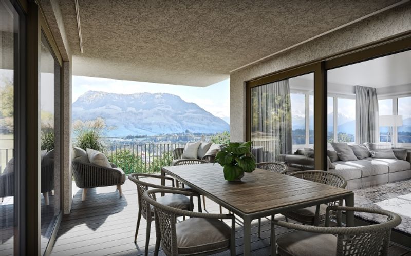 Exklusives Wohnen mit Weitblick - Ihr neues Zuhause in Udligenswil - 3