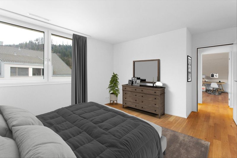 Ein Zuhause voller Freiraum: Moderne 5.5-Zimmer-Dachmaisonette - 5