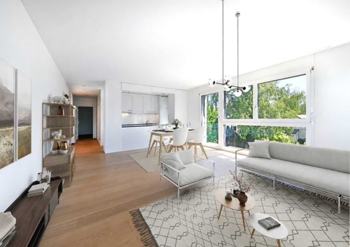 3.5-Zi. Wohnung mit Loggia an zentrumsnaher Lage - 1