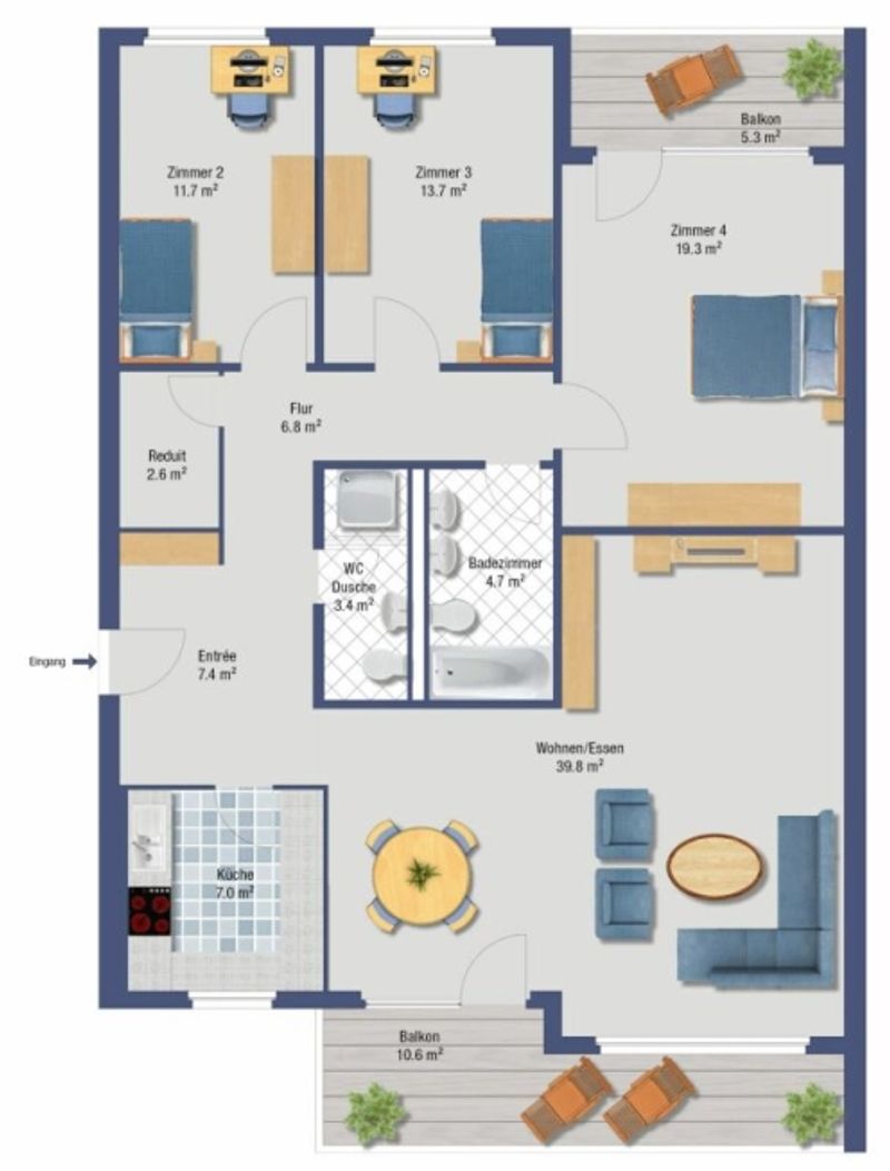4.5-Zimmer Eigentumswohnung in Uster - 10