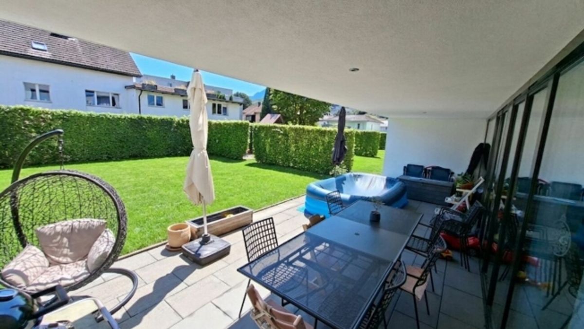 grosszügige 4 ½-Zi.-Eigentums-Gartenwohnung an schöner Wohnlage Buchs-Räfis - 0