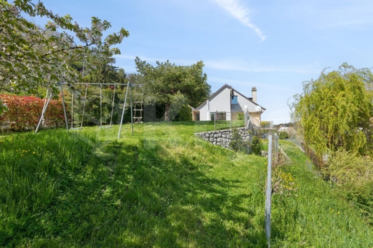 Freistehende Villa mit Panoramablick auf den Genfer See - 1