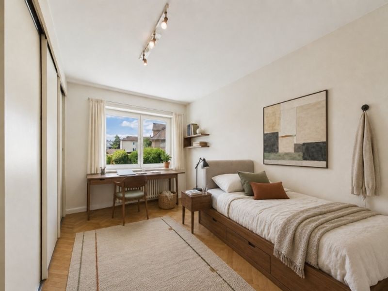 Zentrale Wohnlage, grosszügiger Balkon und beste Anbindung nahe Bahnhof - 6