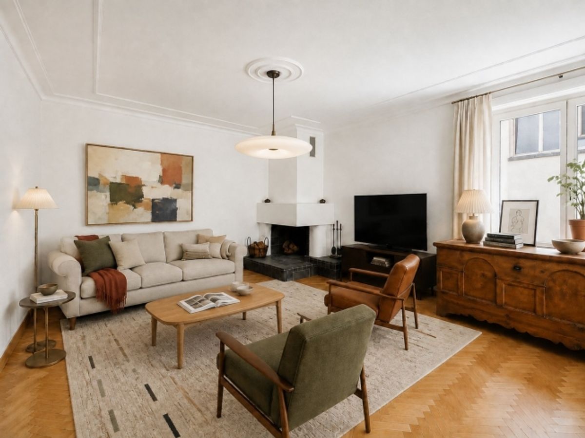 Zentrale Wohnlage, grosszügiger Balkon und beste Anbindung nahe Bahnhof - 1