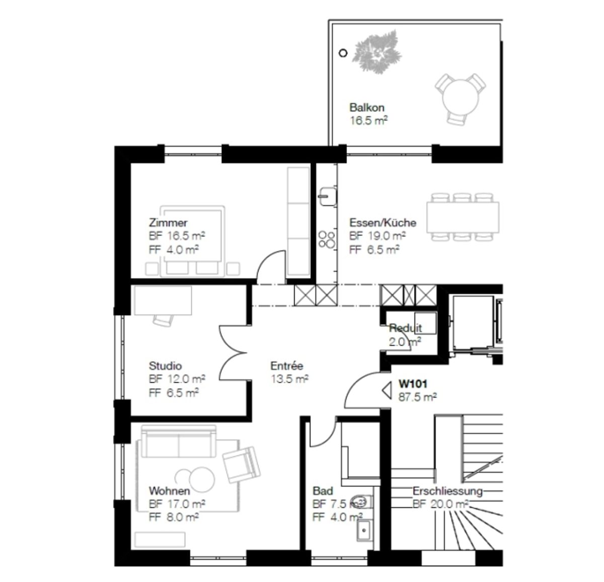 3-Zimmer-Neubauwohnung in Effretikon mieten - Zürich HB in 16 Minuten - 10