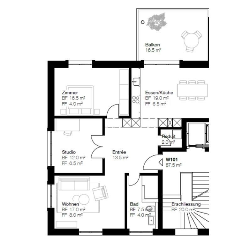 3-Zimmer-Neubauwohnung in Effretikon mieten - Zürich HB in 16 Minuten - 11