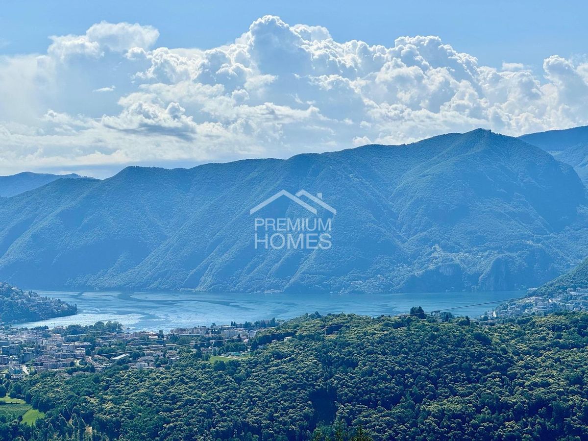 Bauen mit Weitblick  - Wohnen über dem Luganersee - 2