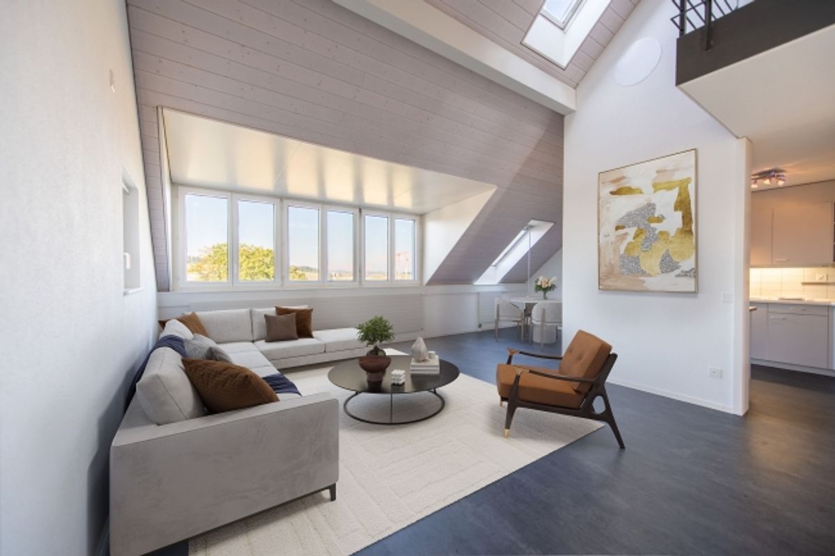 Zentral und ruhig Helle 3.5-Zimmer-Duplex-Wohnung mit Wintergarten und Balkon - 0