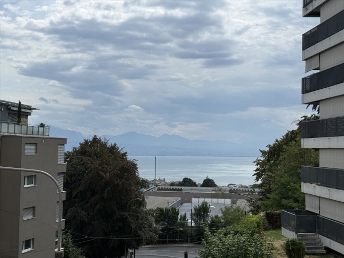 Sublime appartement de 4.5 pièces à Lausanne avec vue lac - 0
