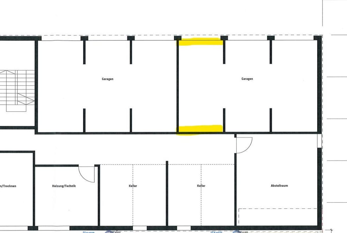 Garagenplatz in Dreier-Box - 0