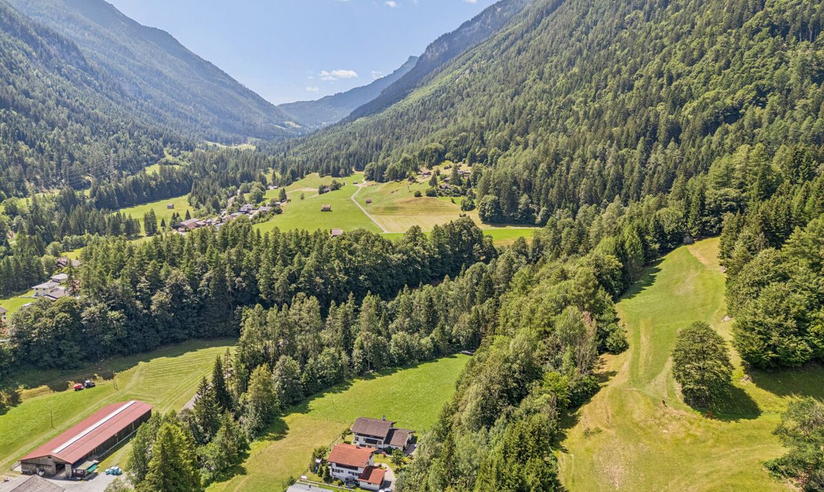 Grosszügiges Bauland mit Projektstudie an naturnaher Lage in Vättis - 6