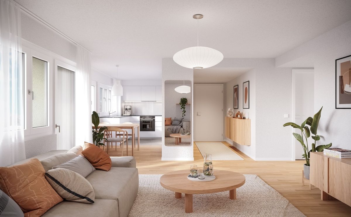 Sanierte 3.5 Zimmer im Oliva92 in Wettingen - 0