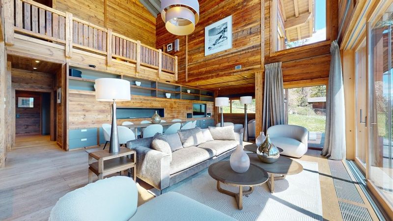 Crans - Chalet de haut standing avec vue imprenable sur les Alpes - 3