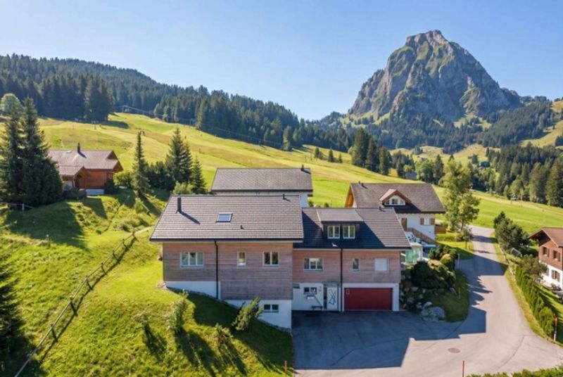 STILVOLLES WOHNEN IM ALPTHAL SONNIGE 5.5 ZIMMER HAUSHÄLFTE - 1