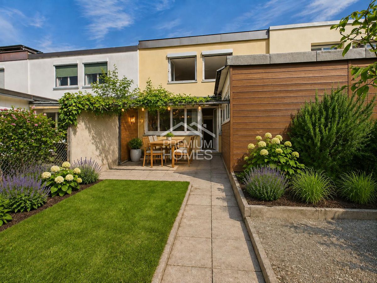 Ihr Stadthaus mit Garten, bereit für neue Ideen - 1