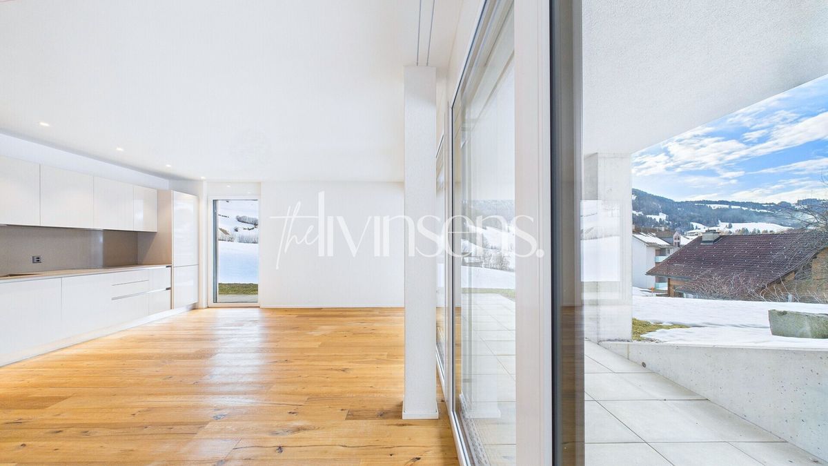 4.5-Zimmer Terrassenwohnung mit traumhafter Bergsicht - 1