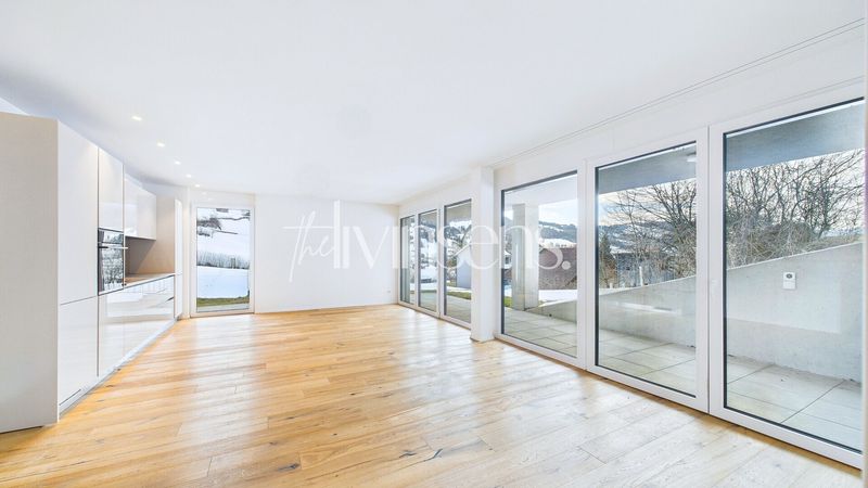 4.5-Zimmer Terrassenwohnung mit traumhafter Bergsicht - 3