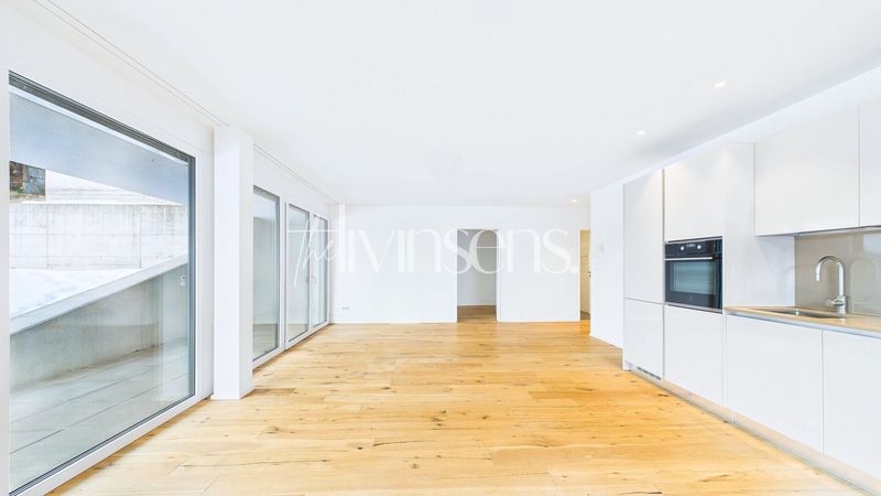 4.5-Zimmer Terrassenwohnung mit traumhafter Bergsicht - 4