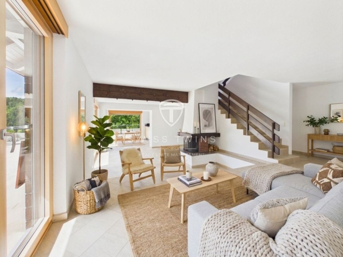 6.5-Zi. Wohnung mit 180 m² Terrasse in Stallikon - 6