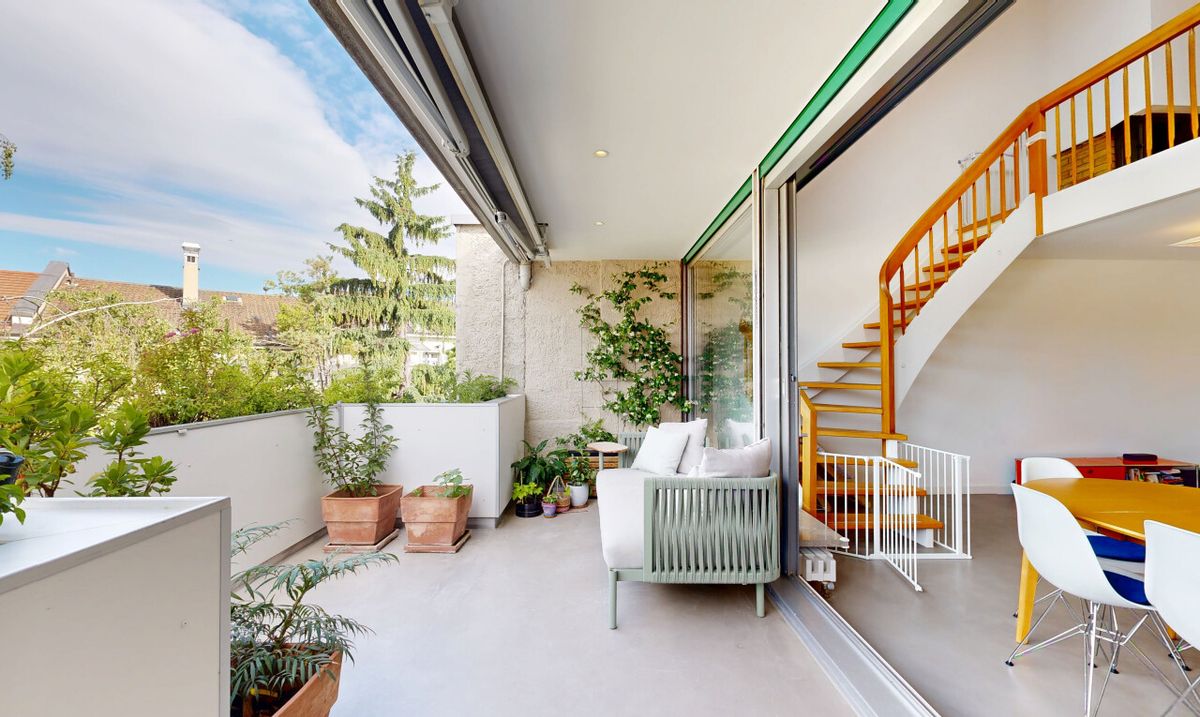 Stilvolle Maisonettewohnung mit Garage im Herzen von Kleinbasel - 1