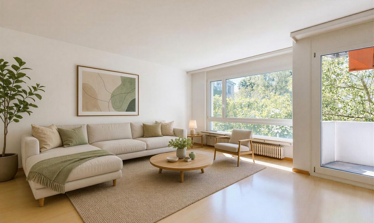 4.5-Zimmer-Wohnung mit Balkon und Tiefgarage im Kleinbasel - 2
