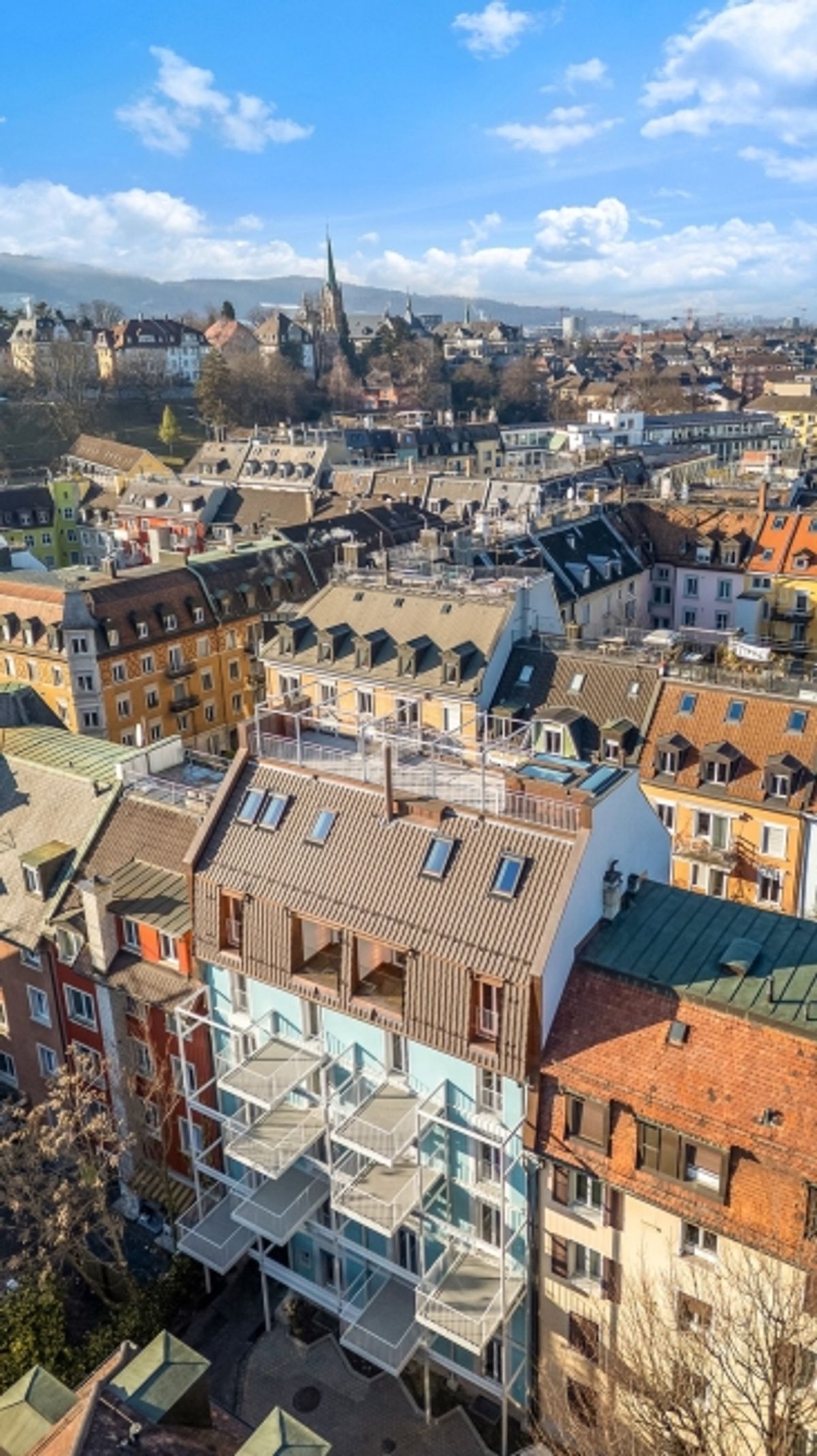 Exklusive möblierte Dachwohnung mit atemberaubender Aussicht über Zürich - 1