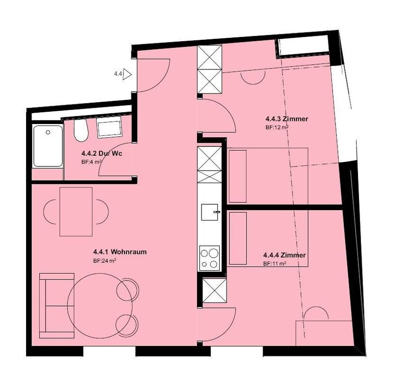 Gemütliche 3.5 Zimmer-Wohnung in der Churer Altstadt zu vermieten! - 7