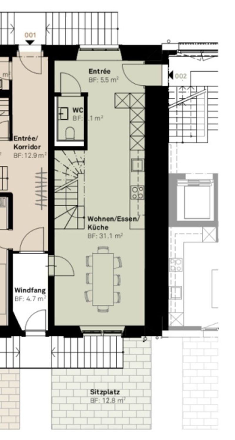 «Dorf Ottikon» Attraktives Mittelhaus mit viel Freiraum - Bezug ab Februar 2027 - 6