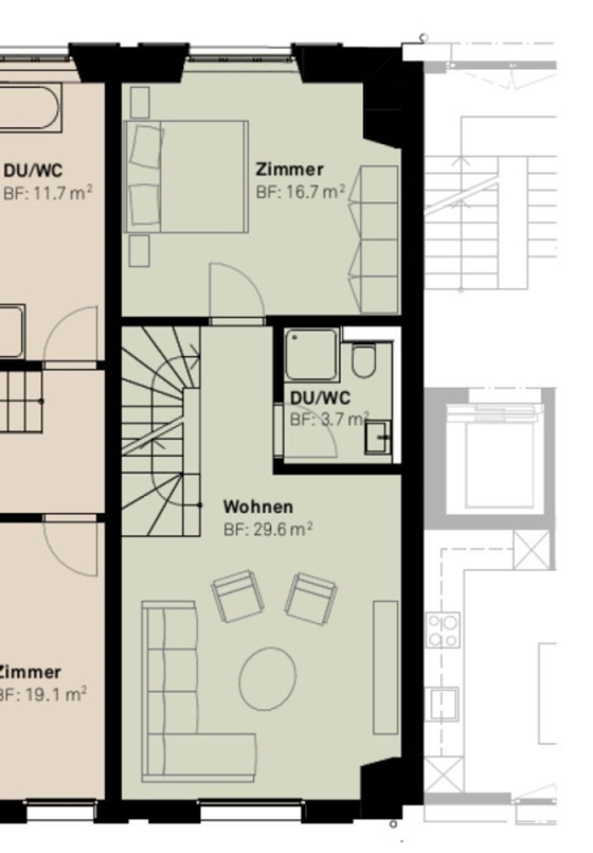 «Dorf Ottikon» Attraktives Mittelhaus mit viel Freiraum - Bezug ab Februar 2027 - 6