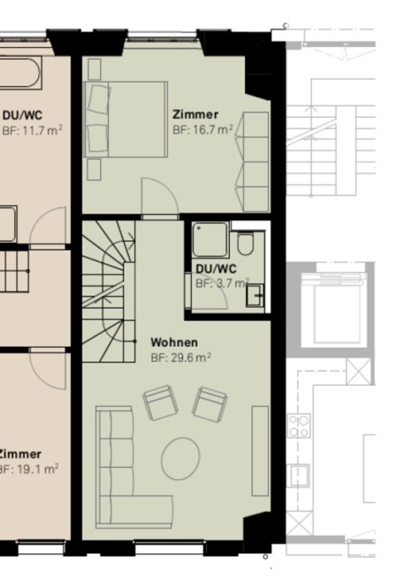 «Dorf Ottikon» Attraktives Mittelhaus mit viel Freiraum - Bezug ab Februar 2027 - 7