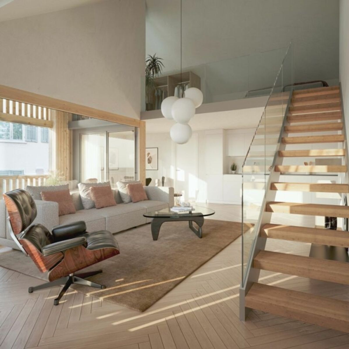 attraktive 2 ½-Zi-Dach-Maisonettewohnung an idyllischer Wohnlage in Oberschan - 1