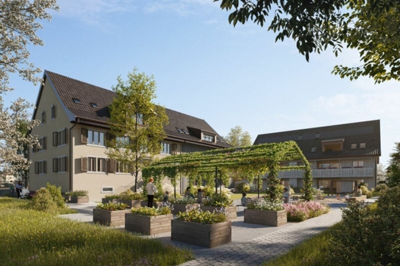 «Dorf Ottikon» Attraktives Eckhaus mit viel Freiraum - Bezug ab Februar 2027 - 1