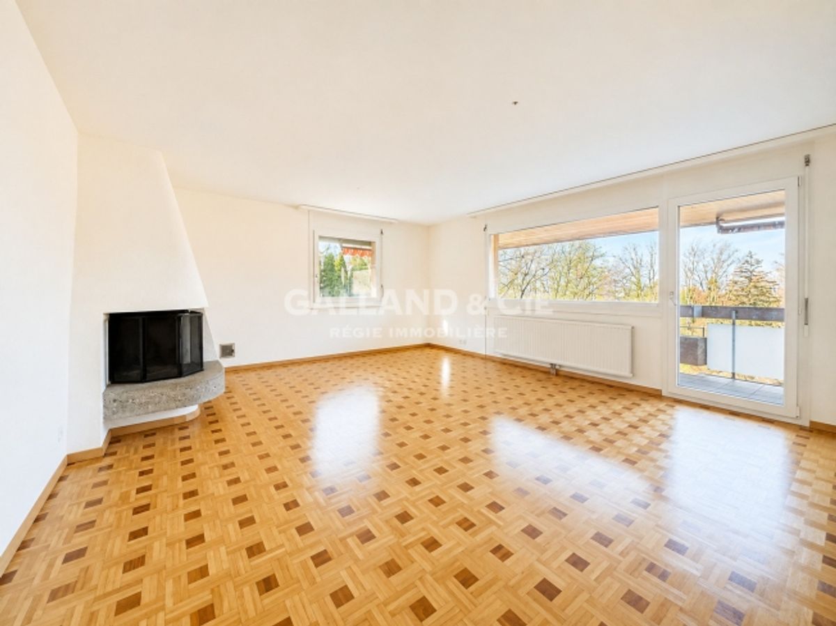 Grosszügige 5½-Zimmer-Wohnung mit Terrasse und Blick auf die Natur - 0