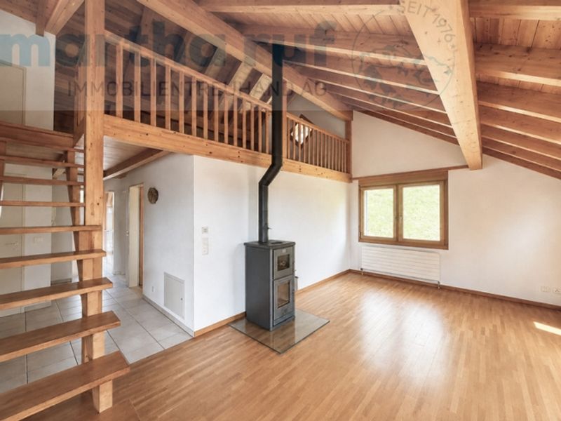Gemütliche und charaktervolle 3.5- Zimmer Dachwohnung mit Galerie - 4