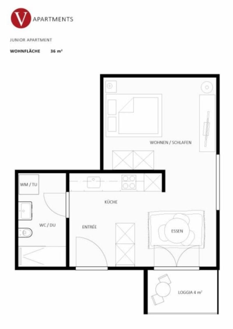 BUSINESS APARTMENT - Voll möbliert - 10