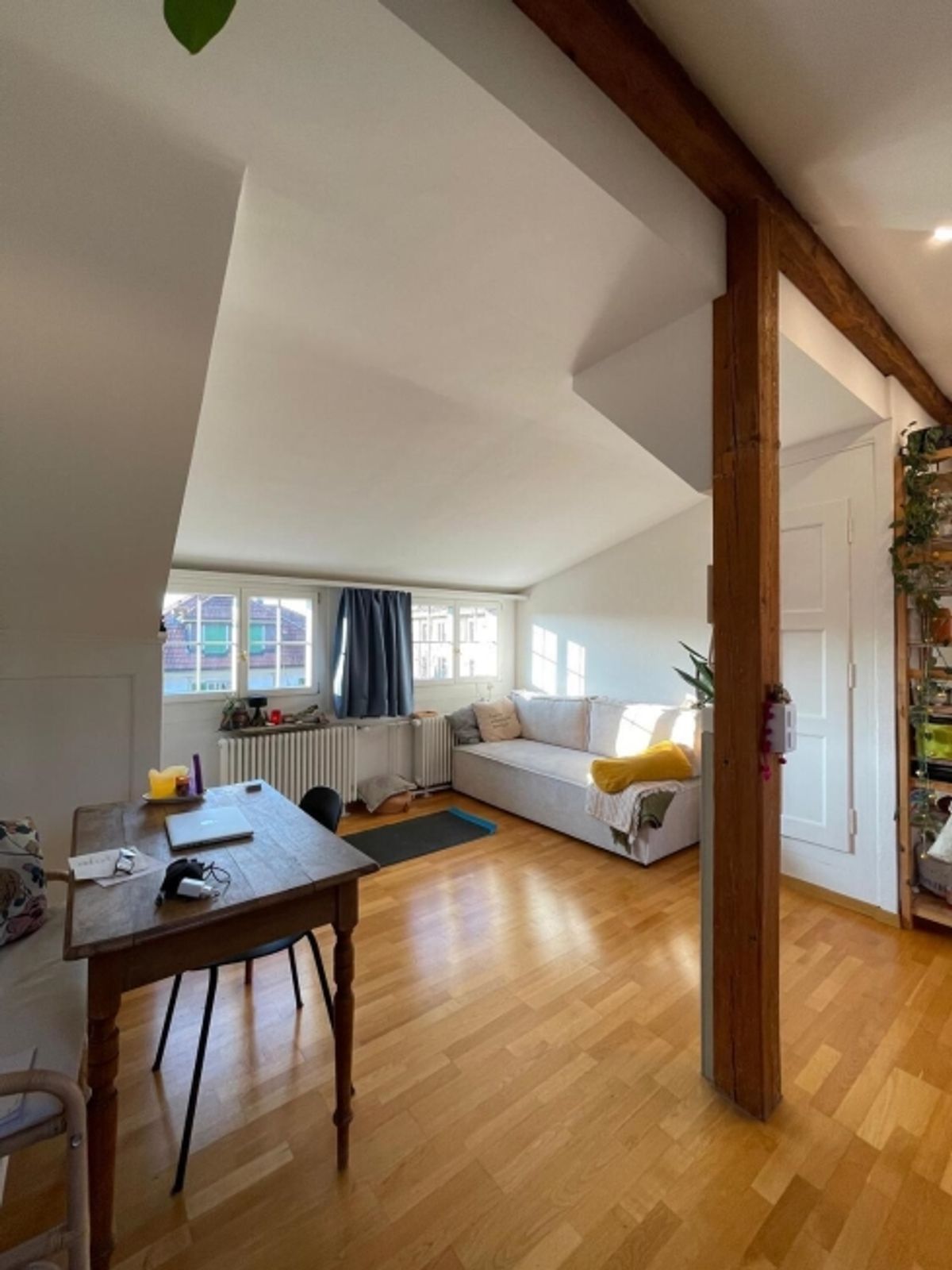 2½ ZIMMER-DACHWOHNUNG IN BERN - KIRCHENFELD, MÖBLIERT, TEMPORÄR - 1