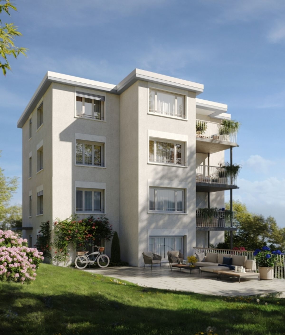 GARTENWOHNUNG AM SOMMERAU 8 – BOUTIQUE LIVING IN HORGEN - 0