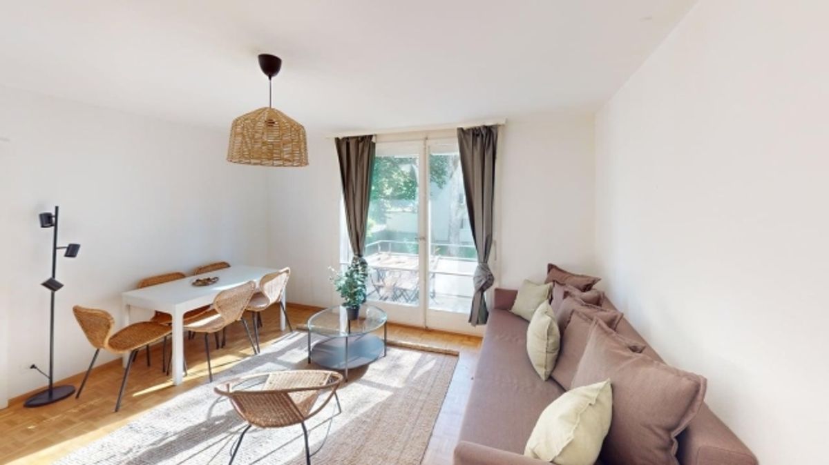 Möblierte 4-Zimmer-Wohnung in Zürich Seebach  befristet bis 31.03.2027 - 0