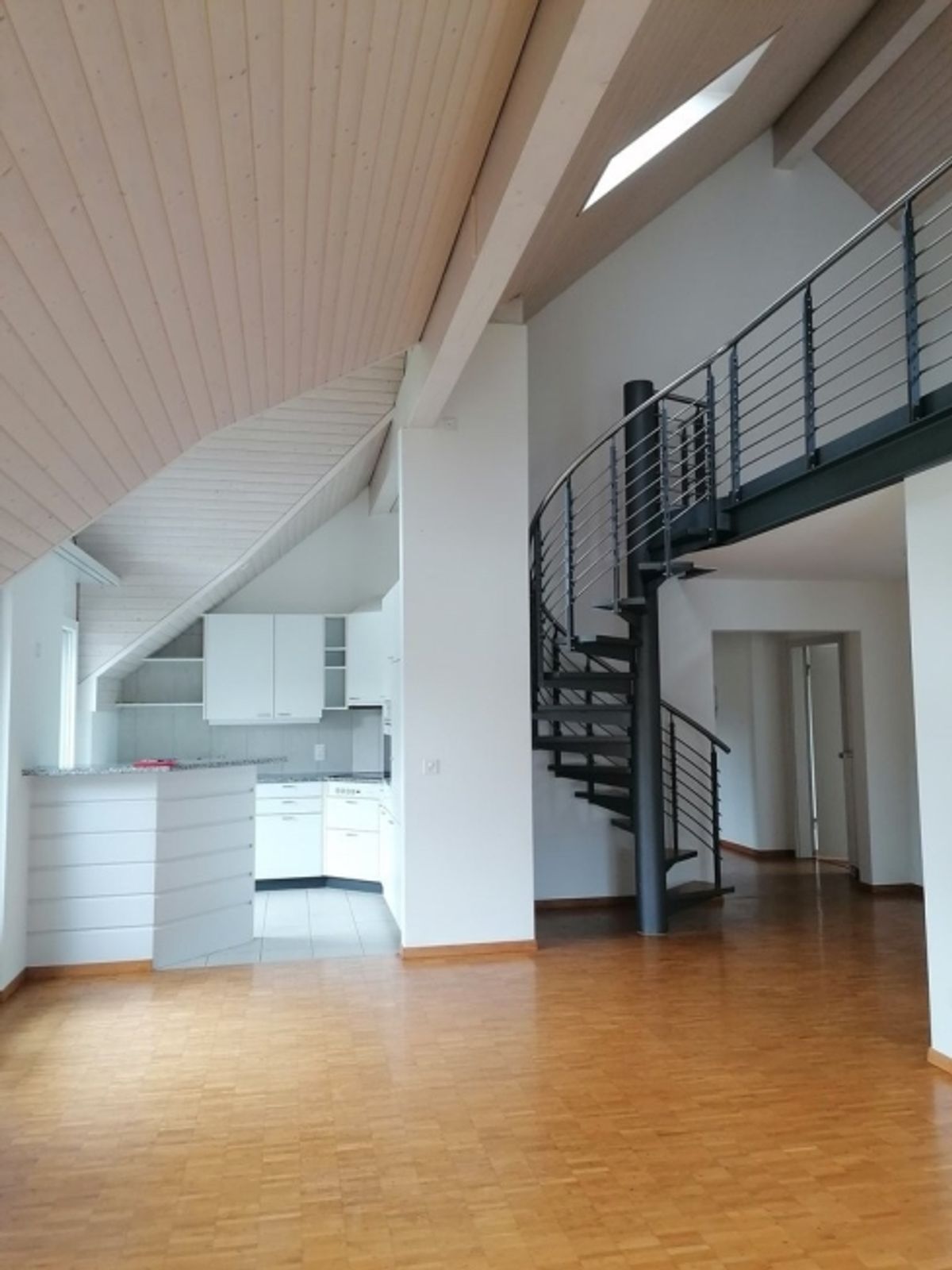 Charmante Dachwohnung mit grossem Balkon und Galerie! - 1