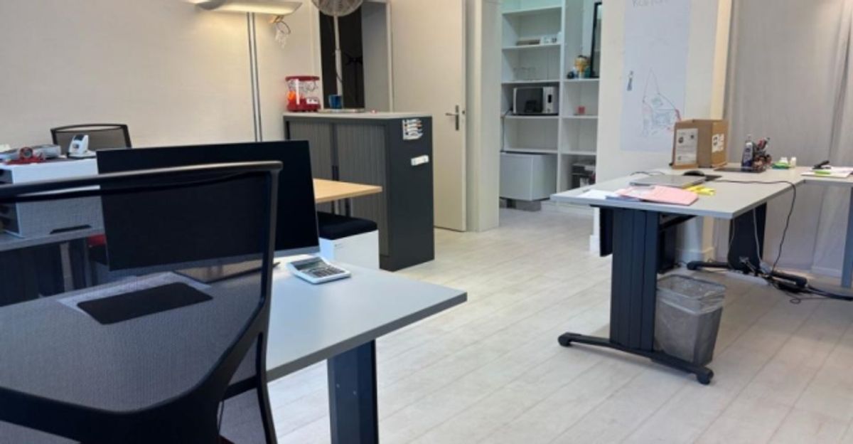 Une place de travail en bureau partagé au centre-ville - 3