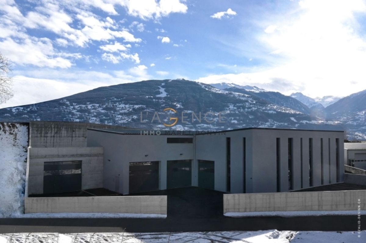 Moderne Industriehalle zu vermieten – 142 m², Zone Redin, Savièse - 0