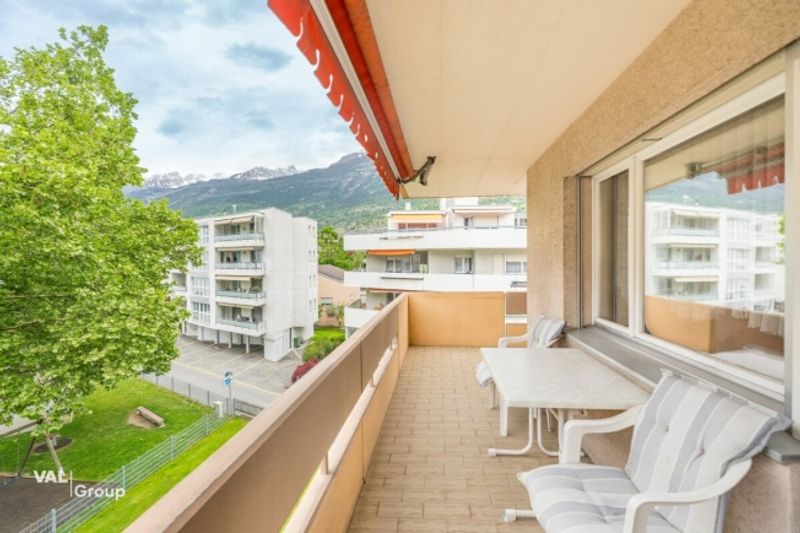 4.5-Zimmer, Balkon, Bergpanorama - zentral in Visp - 12